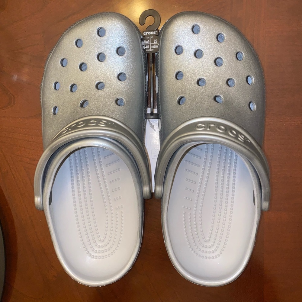 Classic Metallic Crocs Clogs